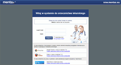 Desktop Screenshot of nnw.mentax.eu