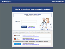 Tablet Screenshot of nnw.mentax.eu
